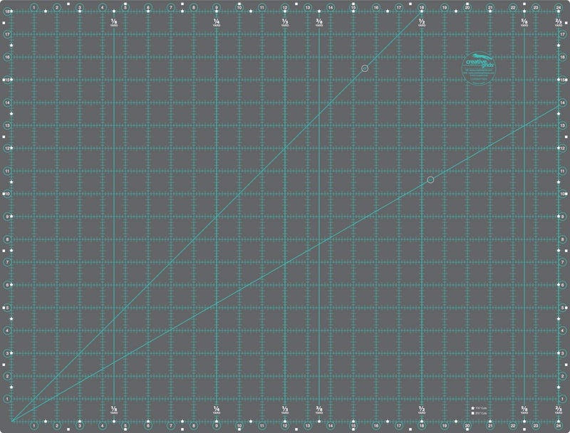 Creative Grids Mat Self Healing Double Sided 18 x 24